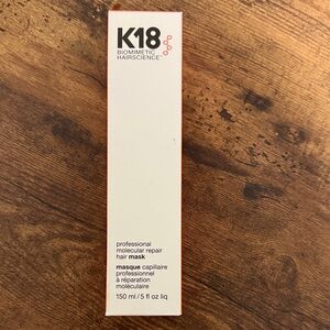 K18 Biomimetic Hairscience Professional Molecular Repair Hair Mask - White